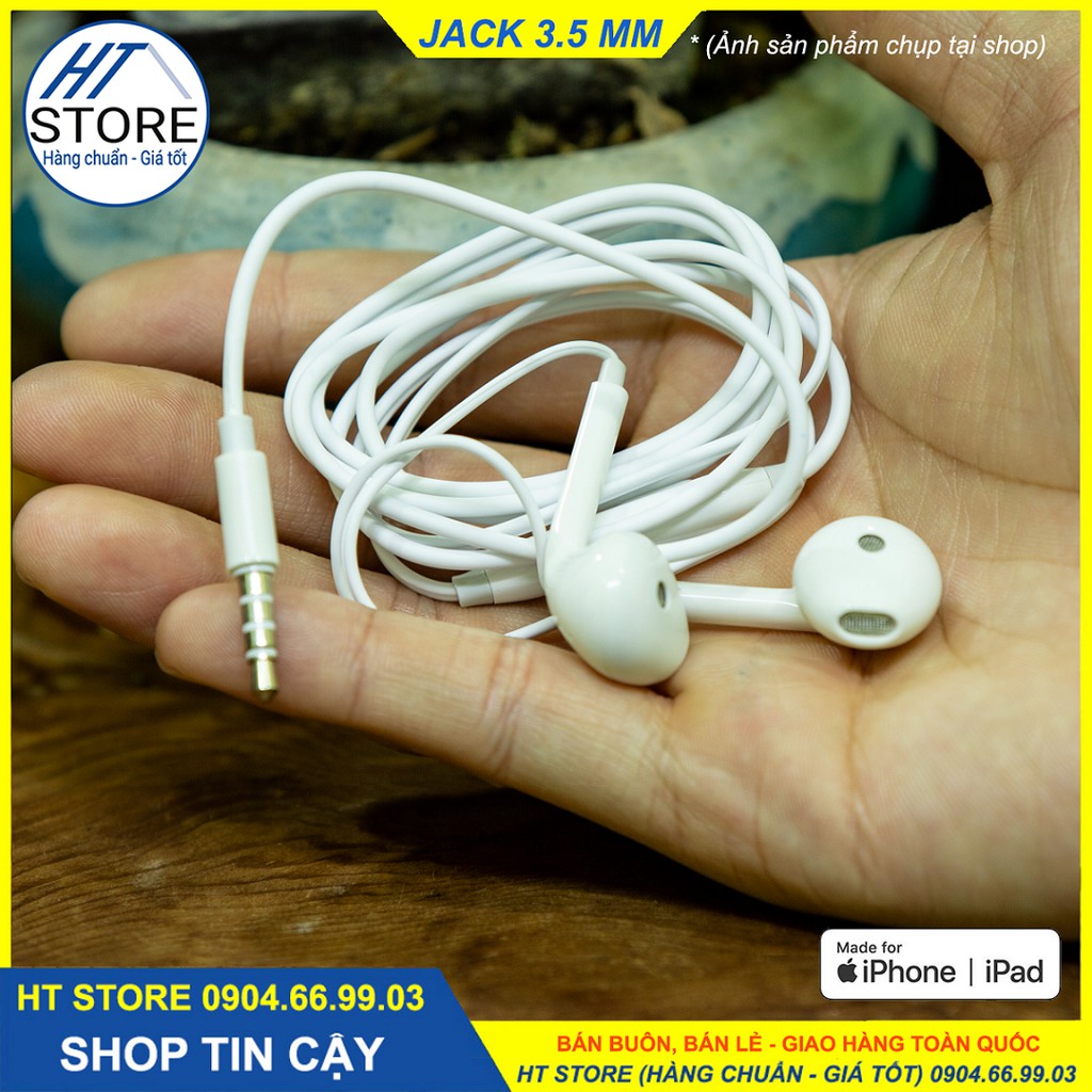 Tai Nghe dành cho IP6s,jack 3.5mm,tương thích với các dòng IP5/6/6s,tablet táo