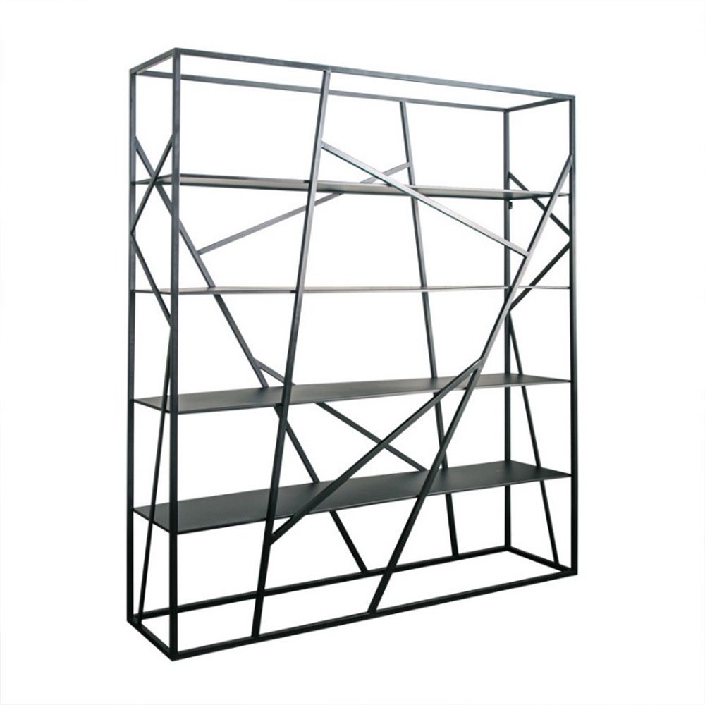 Kệ trưng bày trang trí, để sách IBIE AK025 ngang 1m5 mặt gỗ, khung sắt sơn tĩnh điện, tùy chọn màu sắc