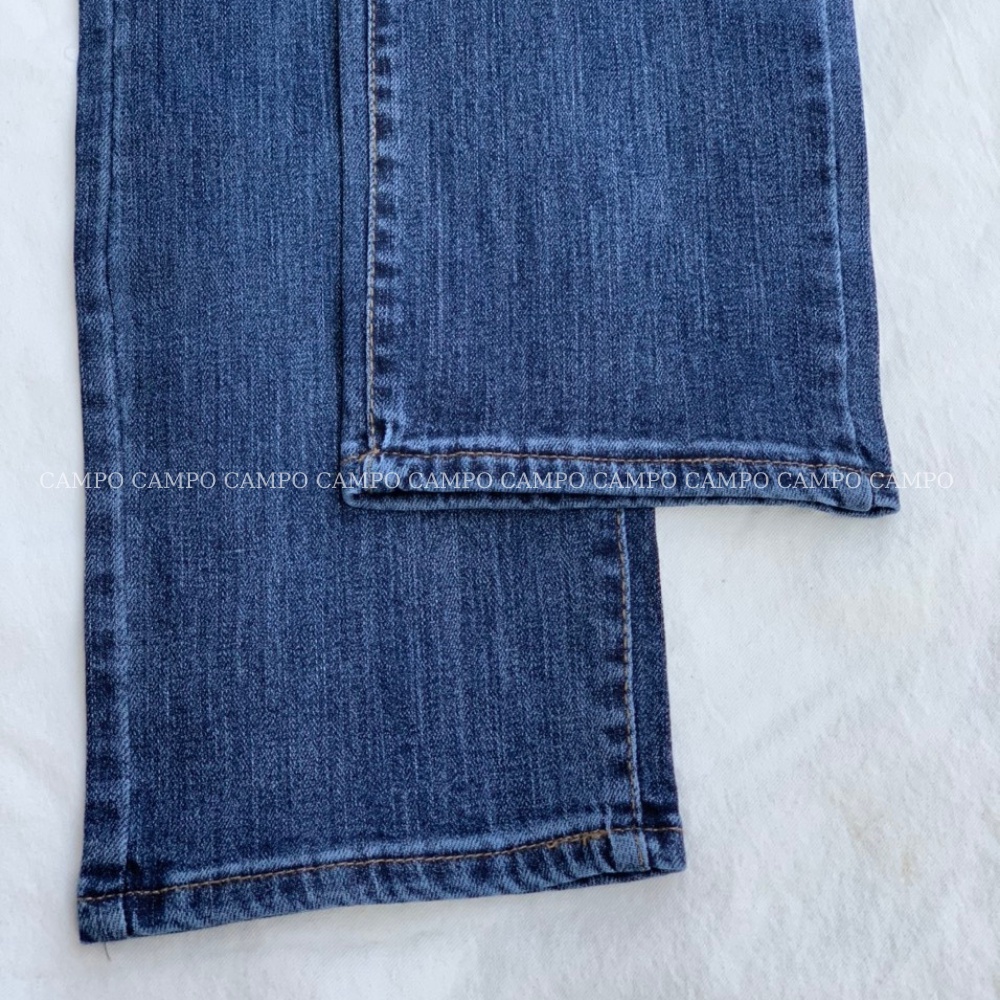 Quần jeans ống đứng CAMPO 2 cúc Quần co giãn 4 chiều siêu nâng mông buff dáng cực đẹp