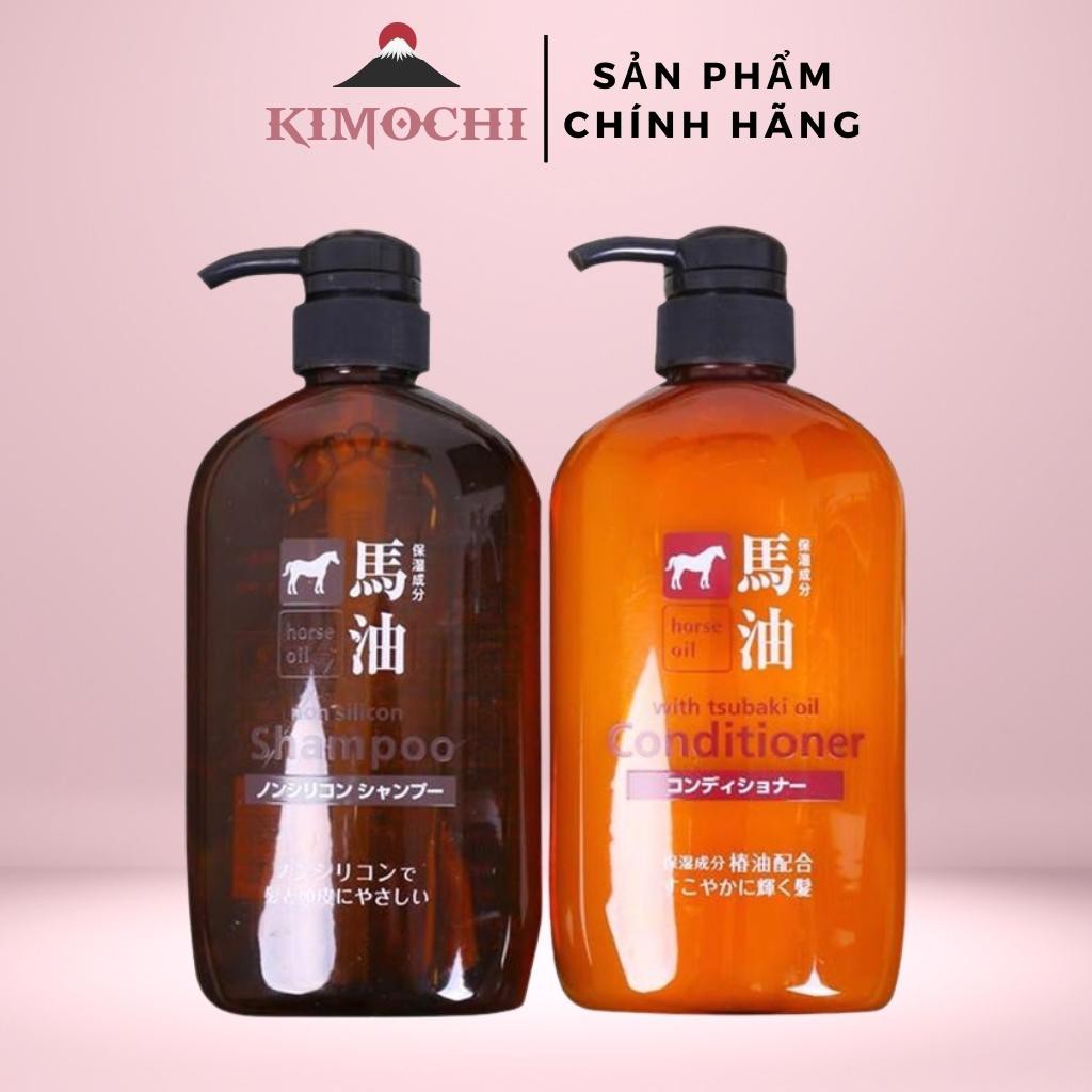 DẦU GỘI XẢ MỠ NGỰA HORSE OIL Nhật Bản 600ML