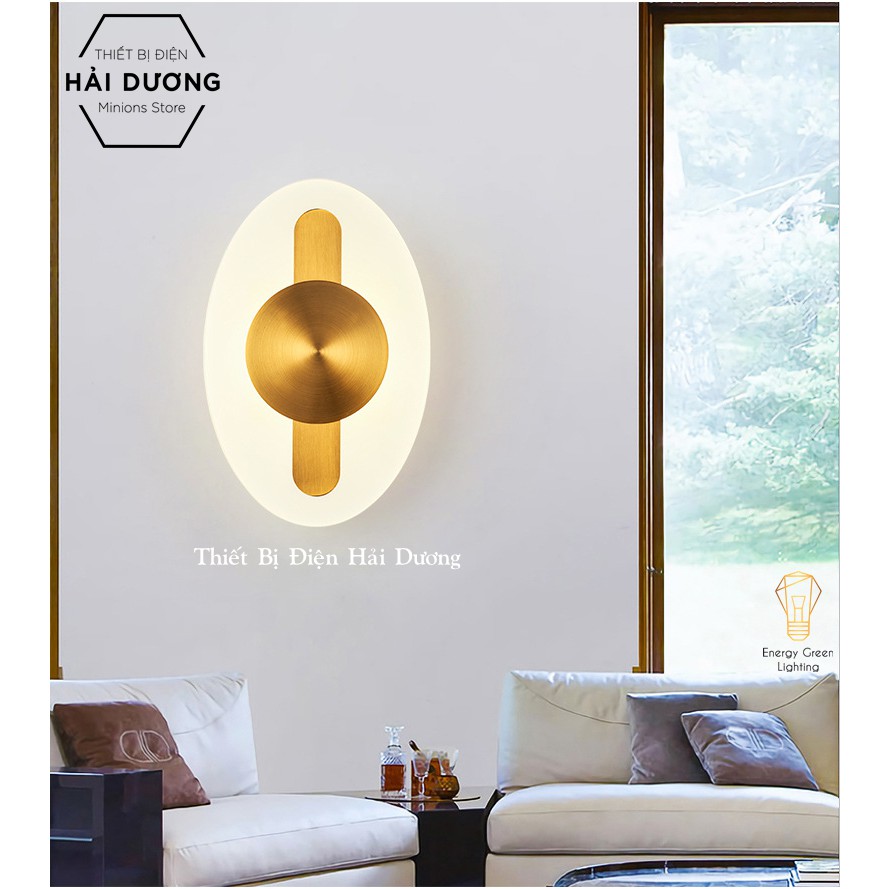 Đèn Tường Đồng Cao Cấp Kiểu Dáng Hiện Đại DT-622  Ánh Sáng Vàng - Led Siêu Sáng - Có video thực tế