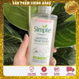 [freeship] combo sản phẩm simple (nước tẩy trang simple 200ml và nước hoa hồng simple 200ml)
