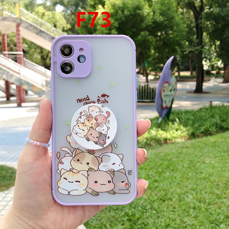 Ốp Lưng điện thoại mềm có giá đỡ cho Oppo A53 A3s A12e A5s A12 A5 2020 A9 2020 A53 A31 2020 A52 A92 F11 Pro Reno4 4G | BigBuy360 - bigbuy360.vn