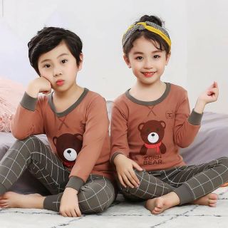 Set cotton cho be va bo cho me