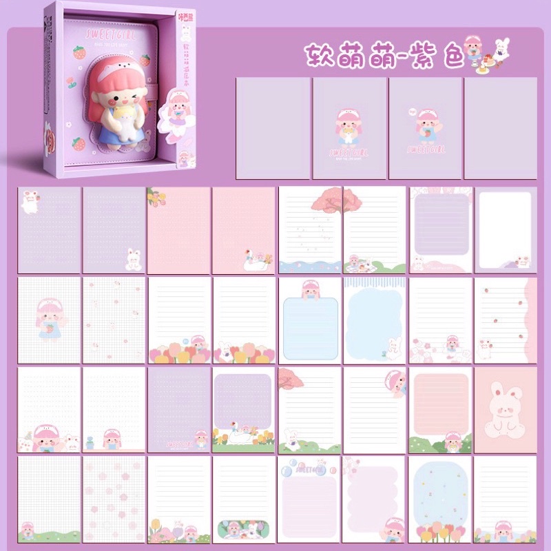 Sổ lưu niệm làm quà sinh nhật, sổ tay mini,lưu bút,notebook hồn nhiên dễ thương tại Nguyễn Gia group Cao Đạt quận 5