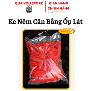 Túi 100 Ke Nêm Cân Bằng Gạch Ốp Lát - Ke Nêm Cân Bằng Tái Sử Dụng