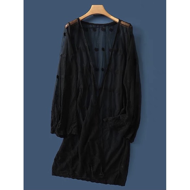 Áo khoác ren Lace Kimono đi biển XK | BigBuy360 - bigbuy360.vn