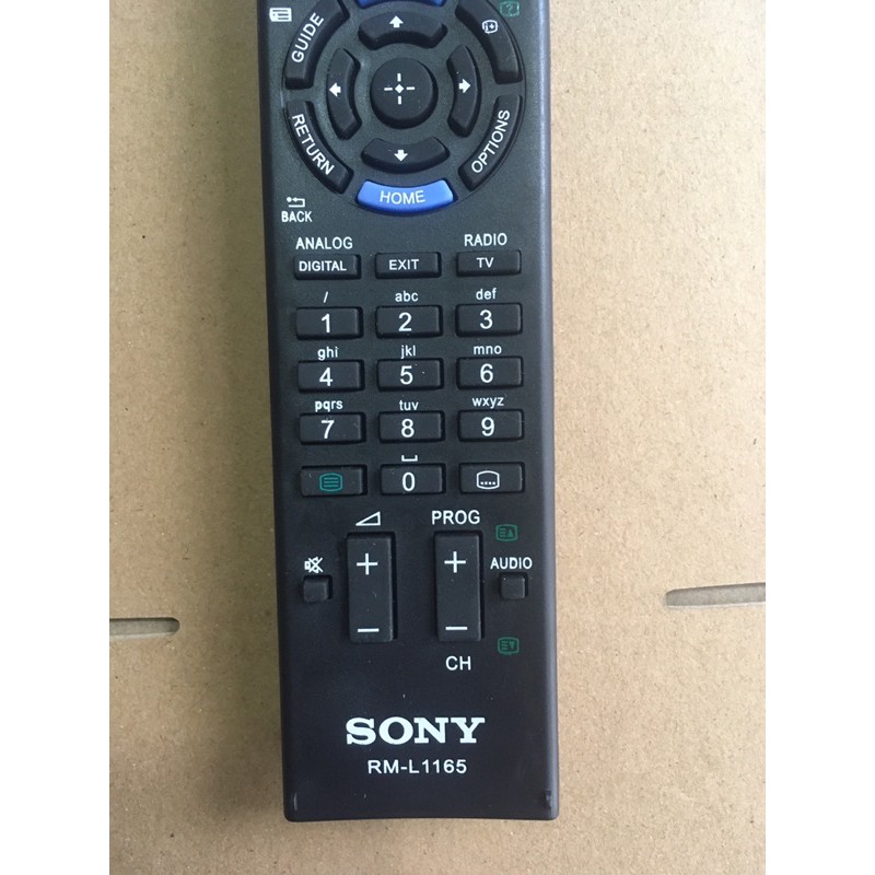 ĐIỀU KHIỂN TIVI SONY SMART RM-L1165 ,REMOTE Điều khiển từ xa tivi Sony L1165 smart internet ,Tặng kèm pin