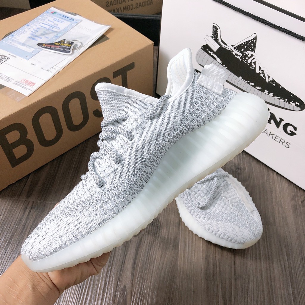 yzi350 trắng phản quang [TẶNG MÓC KHÓA - FULL BOX]giày yzi 350 trắng phản quang giày thể thao V2 trắng phản quang nam nữ | BigBuy360 - bigbuy360.vn