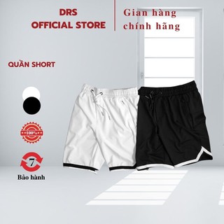Quần đùi thể thao nam KAM01, quần short nam tập gym chạy viền DRS