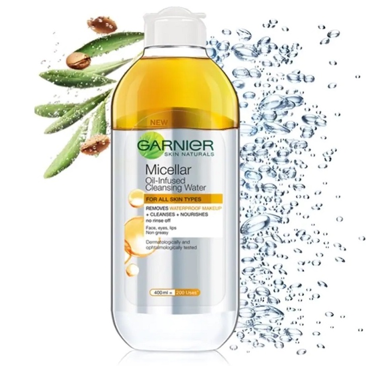 Nước Tẩy Trang Dưỡng Ẩm, Sạch Sâu, Kiểm Soát Dầu Garnier Micellaire Tout en 1 400ml