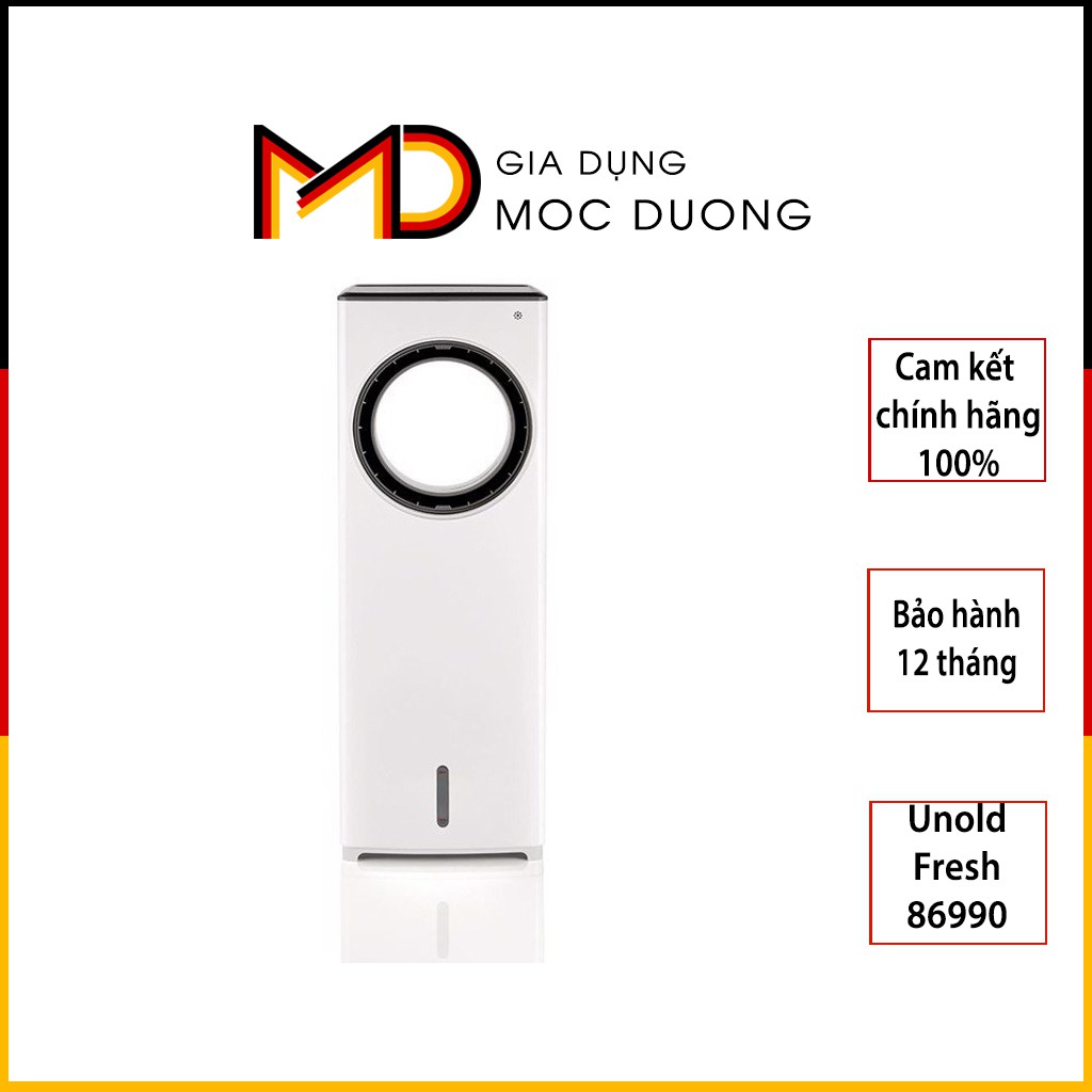 Quạt điều hòa hơi nước làm mát và lọc không khí Unold Fresh 86990, chính hãng, Gia Dụng Mộc Dương