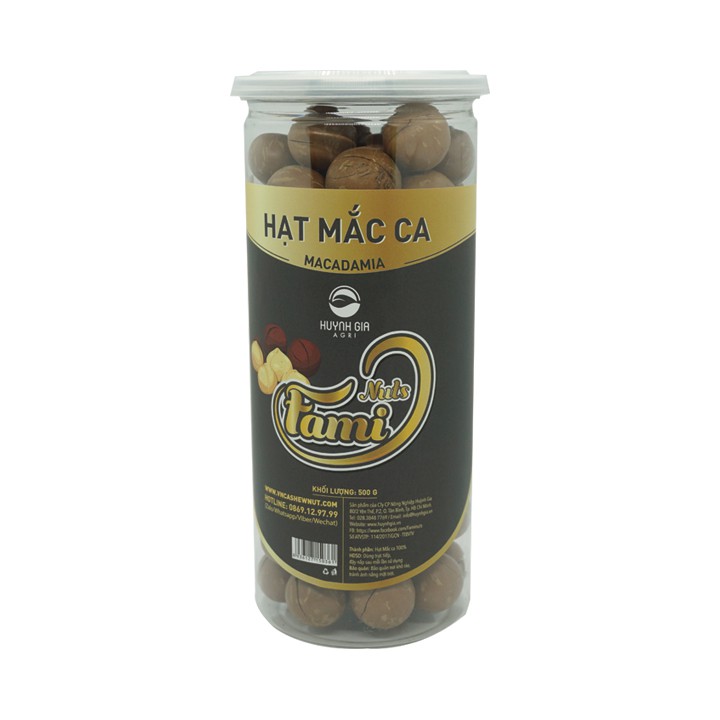 HẠT MACCA MỸ 500G