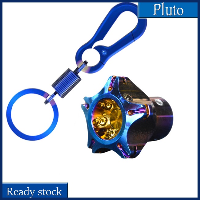 Mới Bộ Phụ Kiện Chìa Khóa + Đầu Chìa Khóa Bằng Titan Cnc