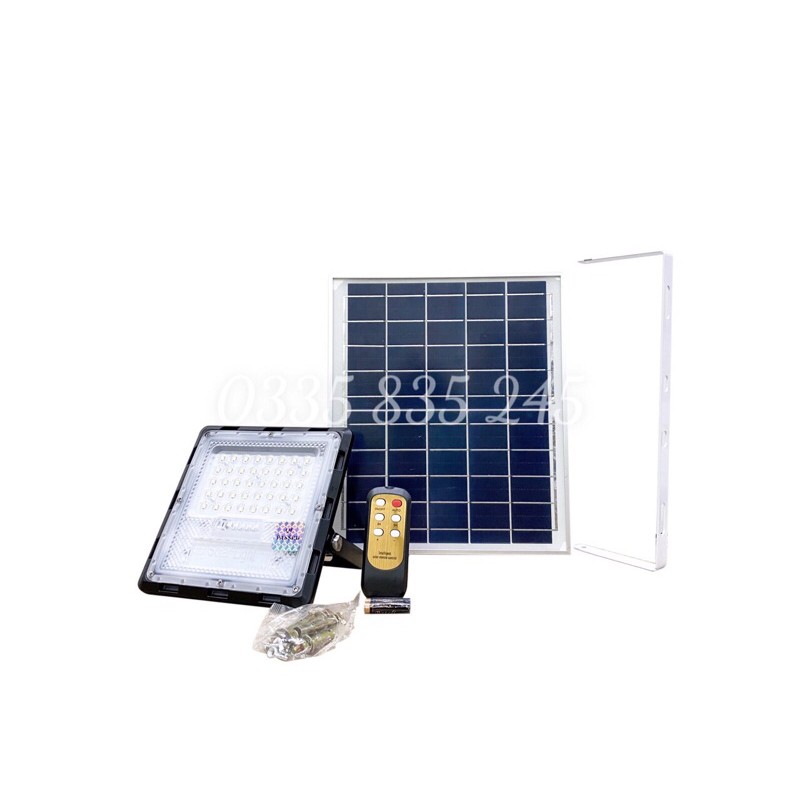 Đèn Năng Lượng Mặt Trời JinDian JD-740 Leb Chống Loá Công Suất 40W -Khung Nhôm Siêu Mỏng.