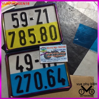 Decal dán biển số cực đẹp vua phụ kiện 18