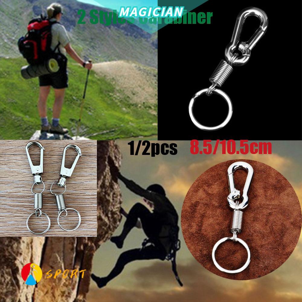 1/2 Móc Khóa Hình Quả Bầu Bằng Thép Không Gỉ