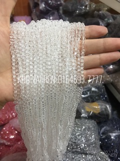 Hạt pha lê cườm kết áo