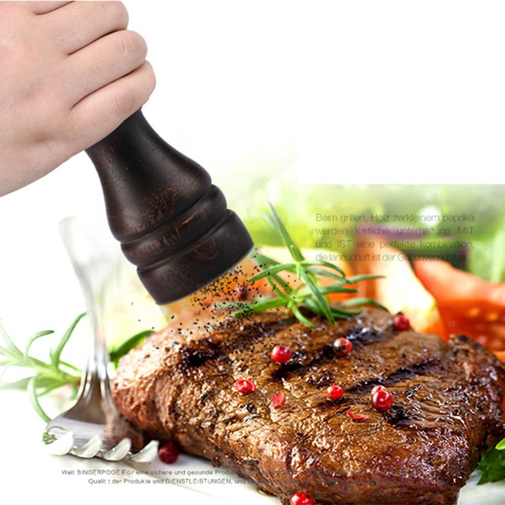 Cối xay tiêu bằng gỗ 17cm X 4.7cm /6.63&quot; X 1.84&quot;