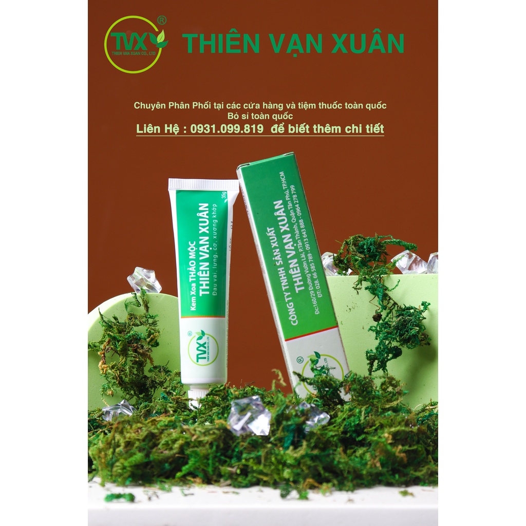 Gel xoa bóp THIÊN VẠN XUÂN - Massage - chuyên xoa bóp đau nhức xương khớp 2022