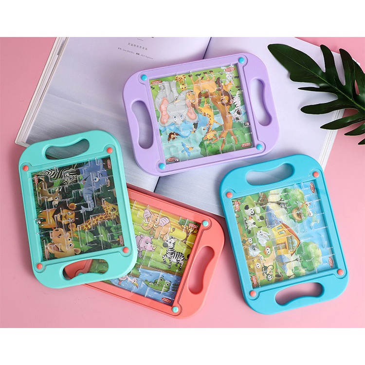 Đồ chơi mê cung bóng cân bằng cho bé GenKids đồ chơi phát triển trí tuệ an toàn, thân thiện với môi trường