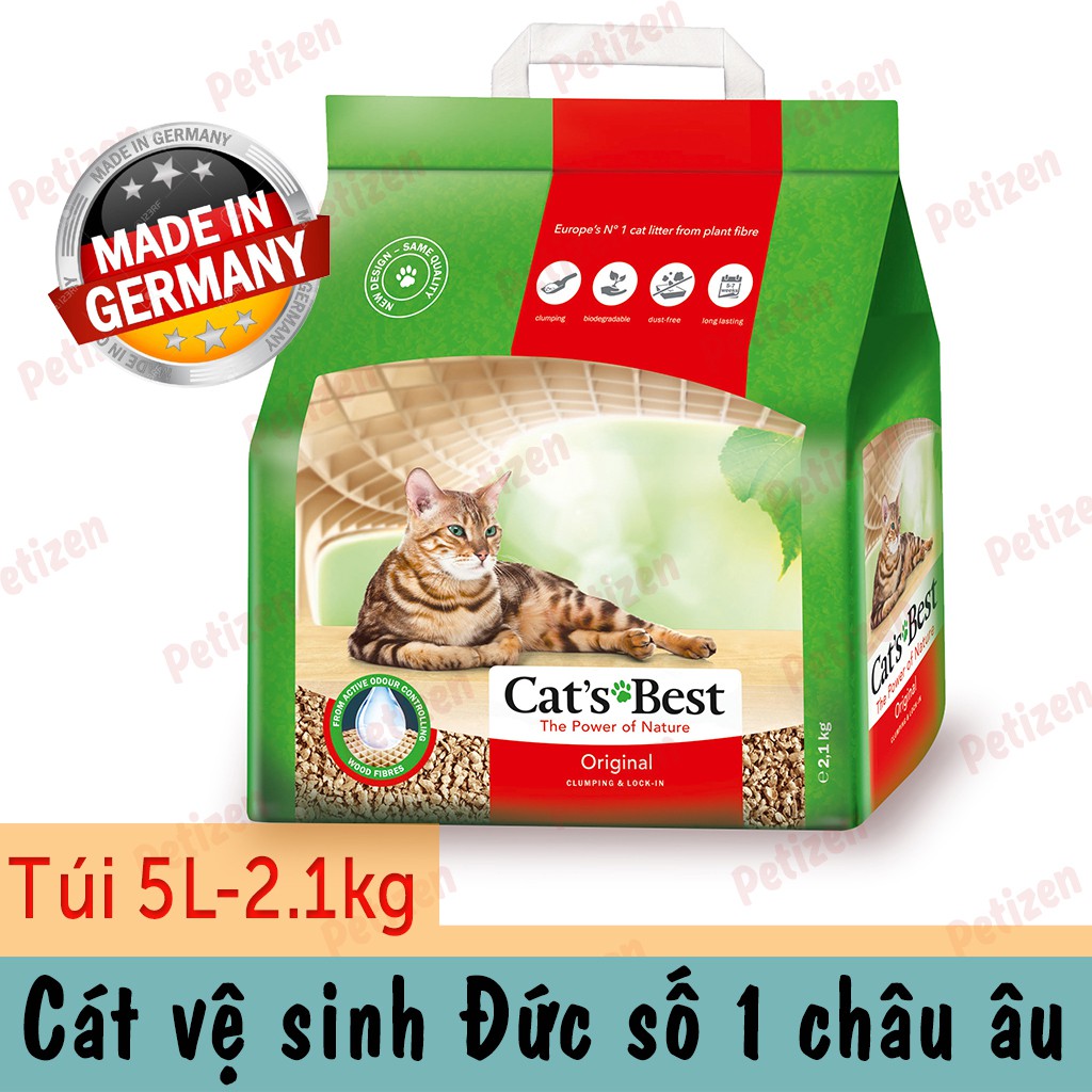 Cát Vệ sinh cho Mèo - Cat's Best Original 10L