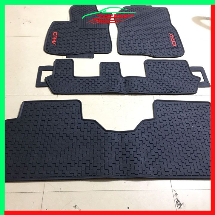Thảm lót sàn cao su cho xe CRV, CR-V 2018-2023 chuẩn theo xe chịu lực tốt