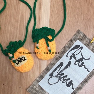 Túi đựng tỏi hình trái dứa (trái thơm) 🍍🍍🍍