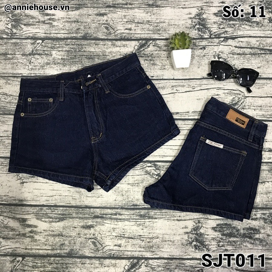 [Video + ảnh thật] Quần short jean nữ C&J Jeans Thái Lan SJT09 - SJT14  | Shopee Việt Nam