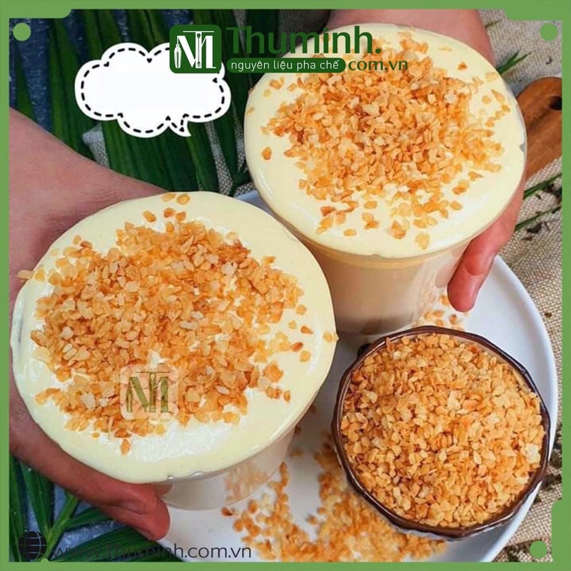 Vụn Dừa Nướng Làm Trà Sữa Kem Dừa Nướng Gói 500gr