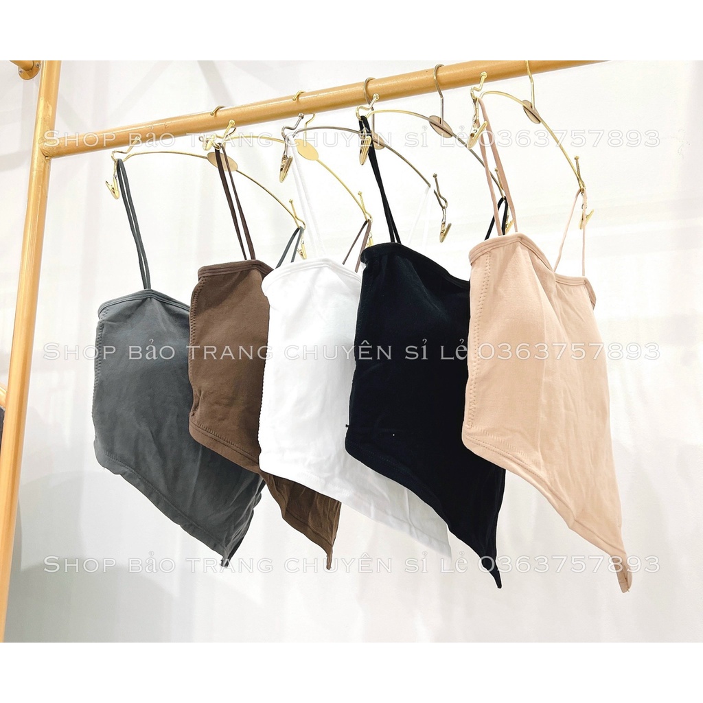 Áo Bra Yếm Chéo Kèm Đệm Nhiều Màu Kiểu Dáng Sexy Quyến Rũ Chất Đẹp 2 Dây