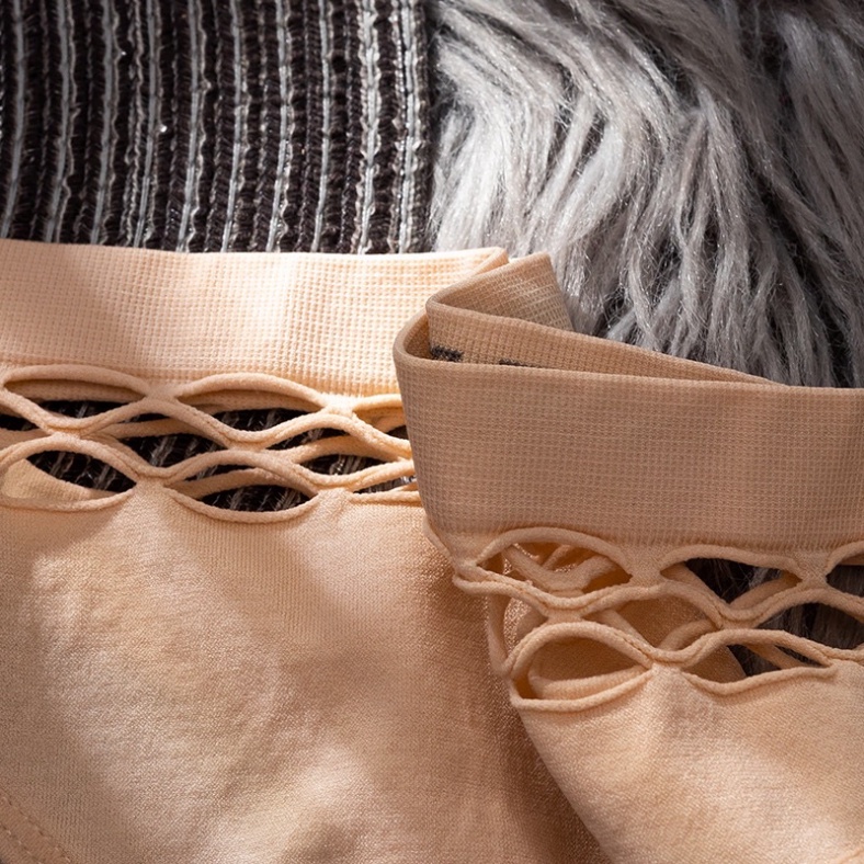 Quần lót nữ❤️Quần lót không đường may cạp lưới cá tính nâng vòng 3 nội y xanh chất cực đẹp, sang chảnh, đồ lót