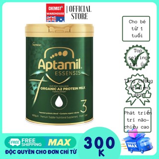 [Hàng ÚC]  Sữa bột Aptamil Essensis 1-2-3 900g