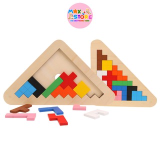 Câu Đố Puzzle Tam Giác Thông Minh