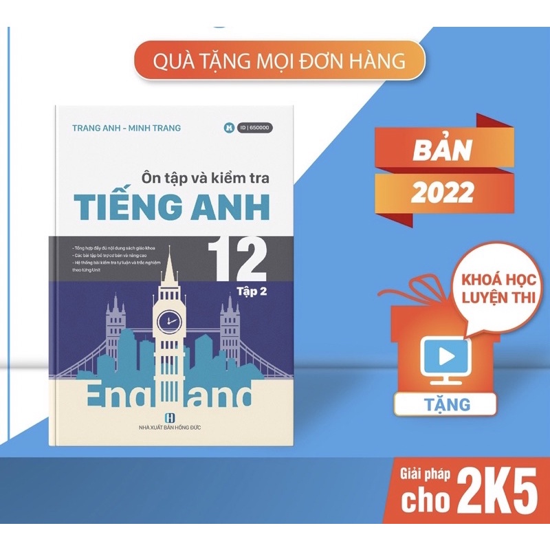 Sách - Ôn tập và kiểm tra Tiếng Anh tập 2