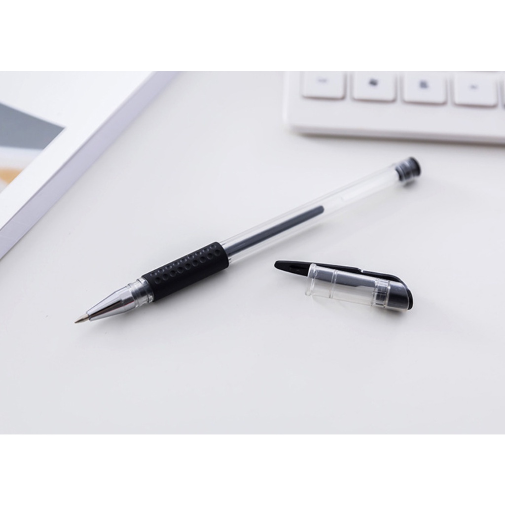 Bút Bi Nước Mực Xanh Gel Xanh Đồ Dùng Học Tập Dễ Thương Văn Phòng Phẩm VPB11