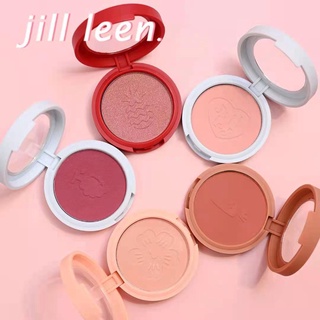 Jill LEEN Phấn Má Hồng Mềm Mại Đầy Màu Sắc Bắt Sáng Toàn Diện Màu Cam Trang Điểm Làm Sáng Da Tự Nhiên Giá Rẻ