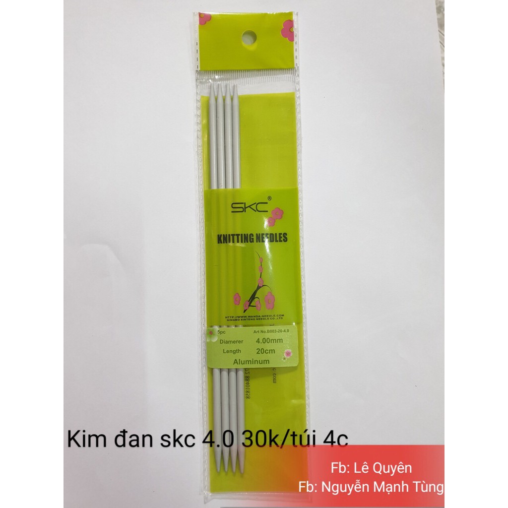 Kim đan thẳng 2 đầu skc
