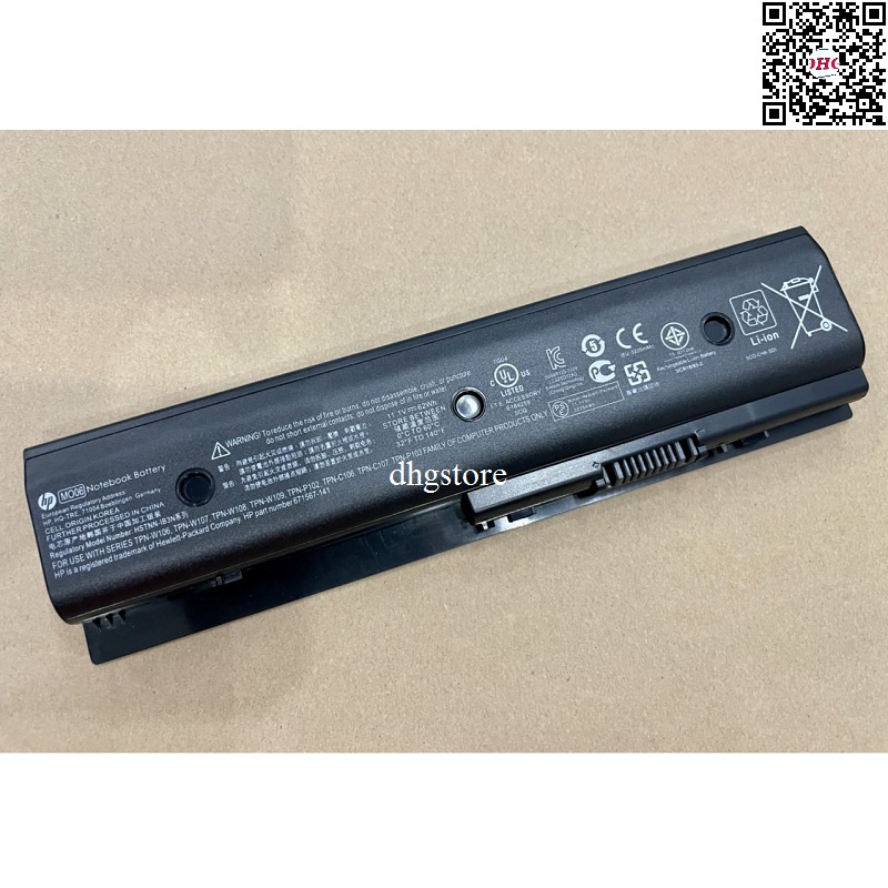 Pin laptop HP Pavilion DV4-5000, DV6-7000, DV6-8000, DV7-7000, Envy M4-1000, M6-1000, M7-1000, MO06, HSTNN-LB3N