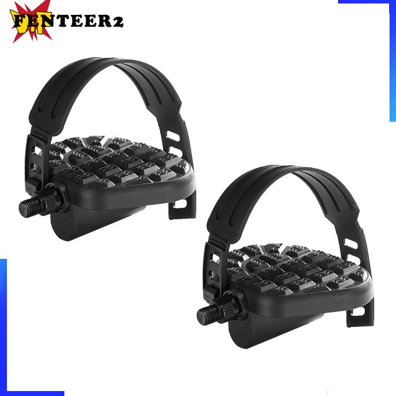 Bàn Đạp Xe Đạp Fenteer2 Có Dây Điều Chỉnh 1 / 2-Inch, 9 / 16-Inch