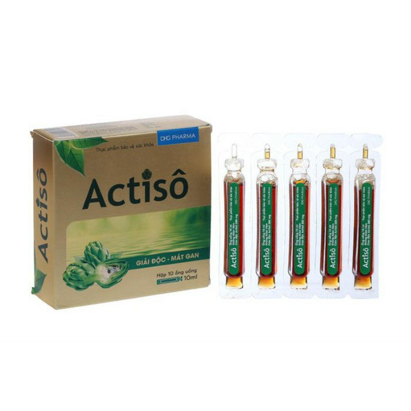 ACTISO ⚡CAM KẾT CHÍNH HÃNG ⚡THANH NHIỆT MÁT GAN 10 ỐNG