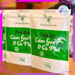 3 gói Tinh bột Cám gạo cà phê