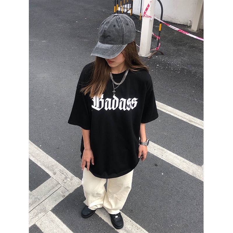 Áo Thun Tay Lỡ 100% Cotton Nam Nữ Form Rộng Unisex Ulzzang