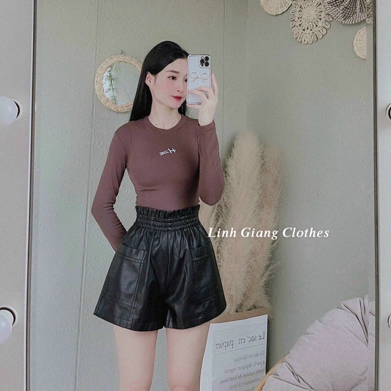 Quần phồng Da 3 màu (Ảnh thật cận chất ở cuối)