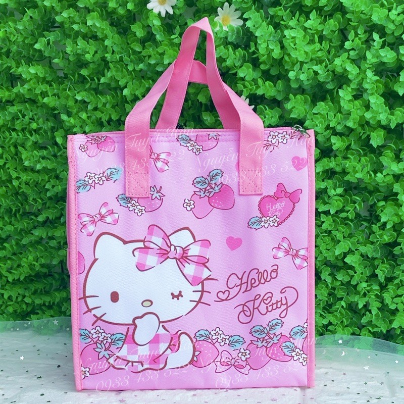 Túi giữ nhiệt nóng lạnh Hello Kitty - Doremon Doraemon