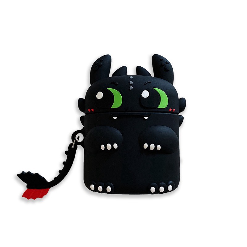 Light Fury Night Fury Popular Airpod Airpods 1 2 Case Silicone Airpod Airpods Cover How To Train Your Dragon