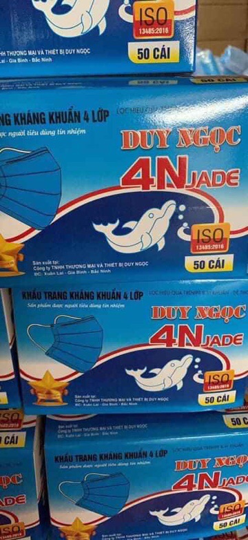 Bảo hộ 4 lớp phòng chống bụi, vi khuẩn,...