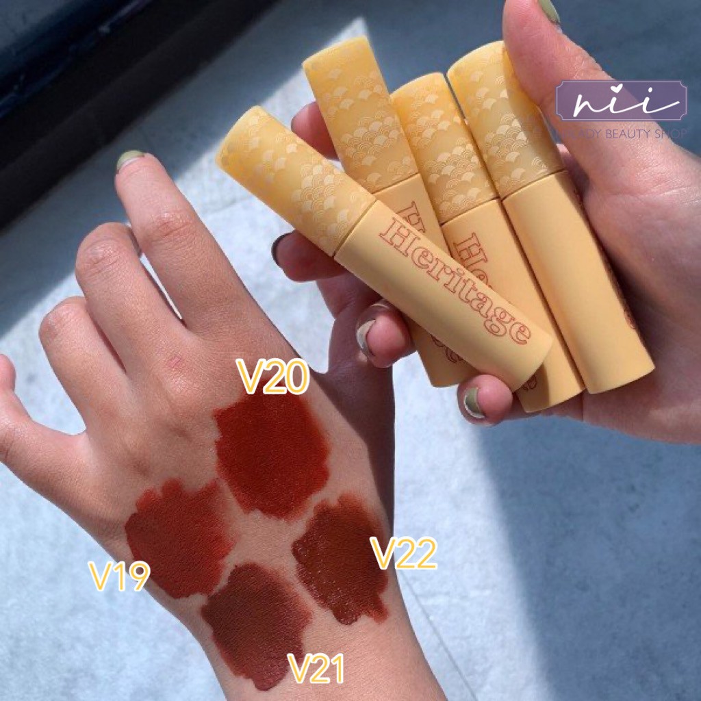 🌸Dangkimly 🌸  (V19 - V22) Son Merzy The Heritage Velvet Tint | BigBuy360 - bigbuy360.vn