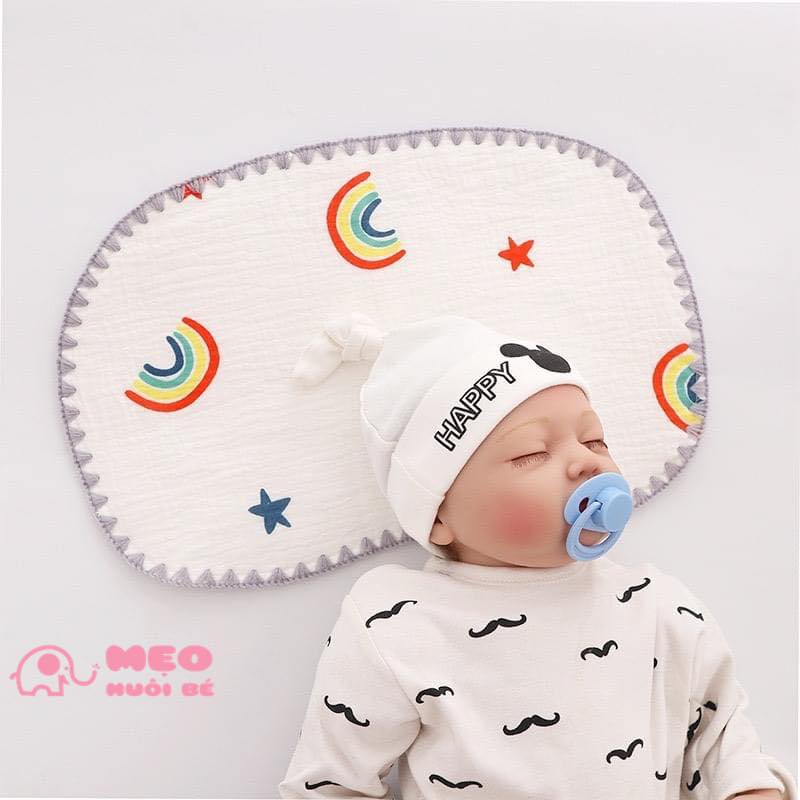 Gối xô nhăn 10 lớp sợi tre cho bé xuất khẩu