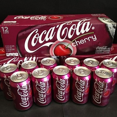 [COMBO] COCA COLA CHERRY MỸ